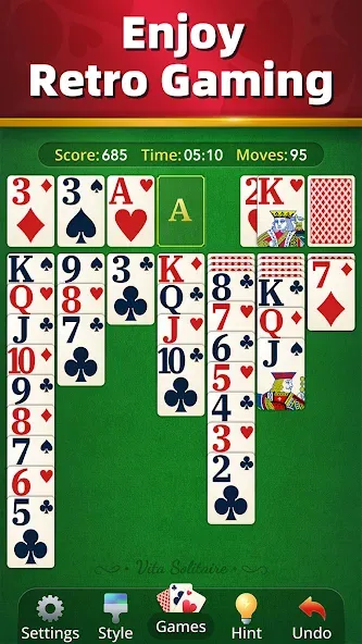 Vita Solitaire for Seniors screenshot 7