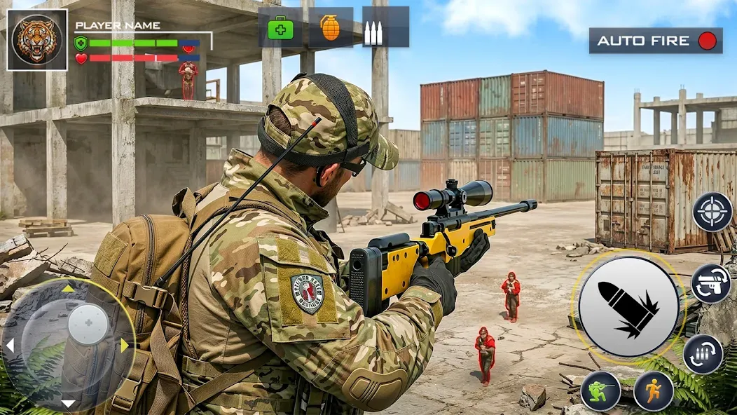 FPS Gun Battle Shooting Game screenshot 8