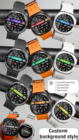 N-SPORT711 MultiNews WatchFace screenshot 5