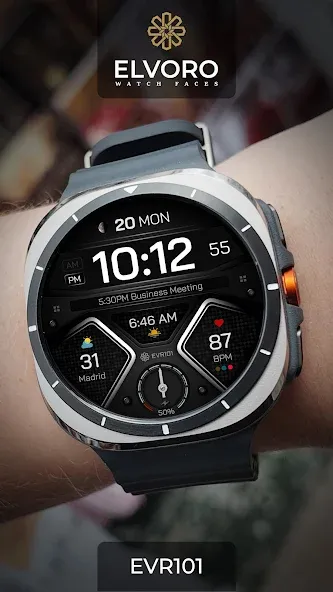 EVR101 Digital Watch Face screenshot 6