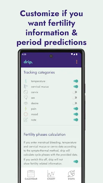 drip period & cycle tracker screenshot 5