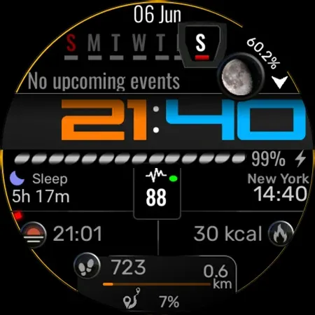 Digital Watch Face CRC087 screenshot 8