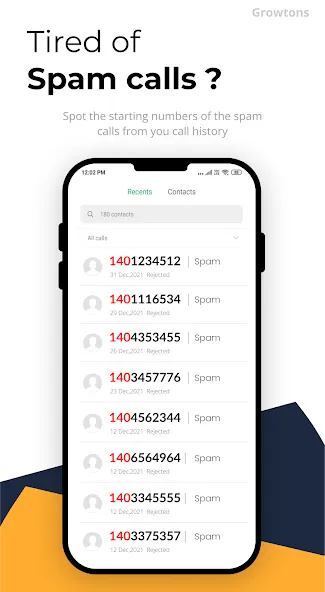 Unknown Call & Contact Blocker screenshot 2