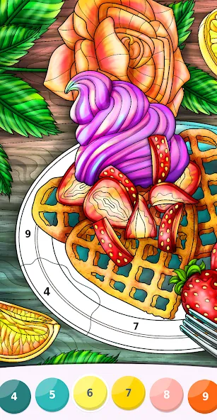 Relax: colorear por número screenshot 6