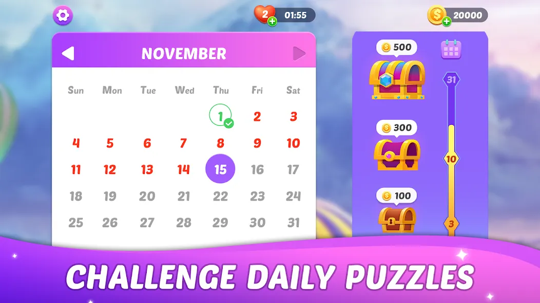 Match Tile Scenery screenshot 7