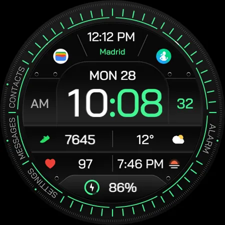 TVV Digital 7 Watch Face screenshot 8