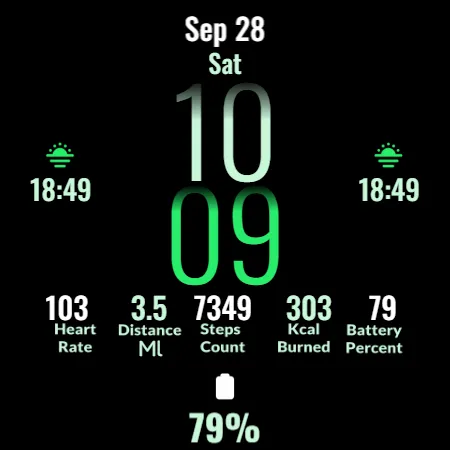 CC Clean 11 Watch Face screenshot 12