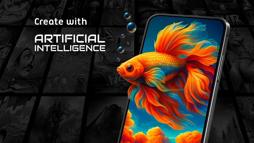 GRUBL™ 4D Live Wallpapers + AI screenshot 1
