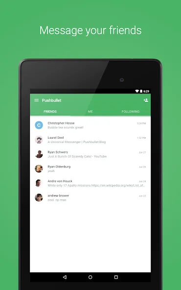 Pushbullet: SMS on PC and more screenshot 9