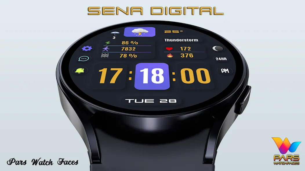 Sena Digital Watch Face screenshot 4