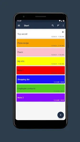 Notepad Notes screenshot 1
