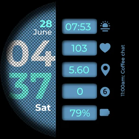 CC Digital 25 Watch Face screenshot 14