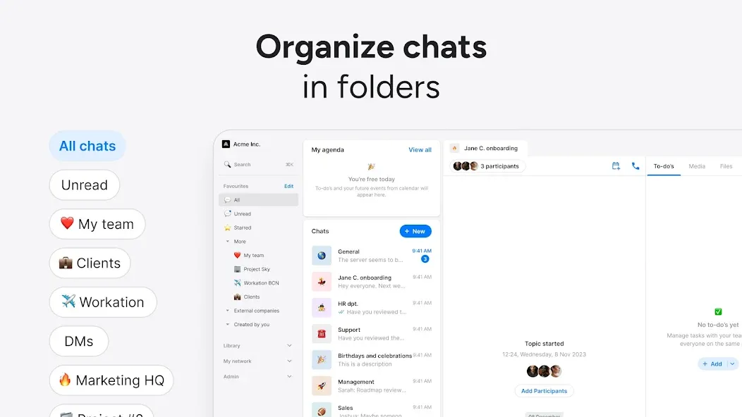 Zenzap: Professional Work Chat screenshot 14