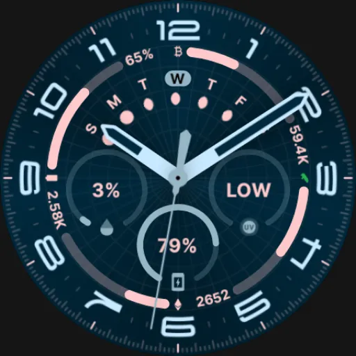 Galaxy Ultra Watch Face screenshot 10