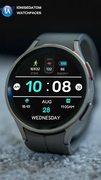 IA113 Digital Watchface screenshot 1