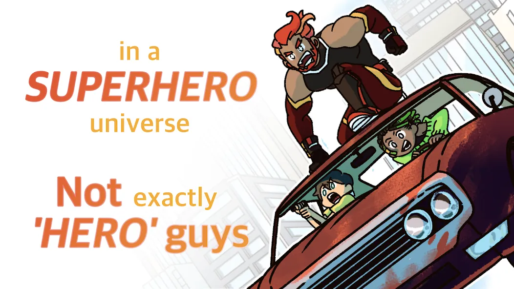 Not Exactly A Hero: Story Game screenshot 3
