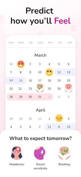 Period Tracker and Calendar screenshot 3
