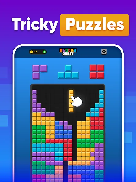 Blocky Quest - Classic Puzzle screenshot 12