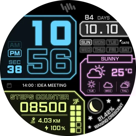 SamWatch Digital Neon 3 screenshot 31