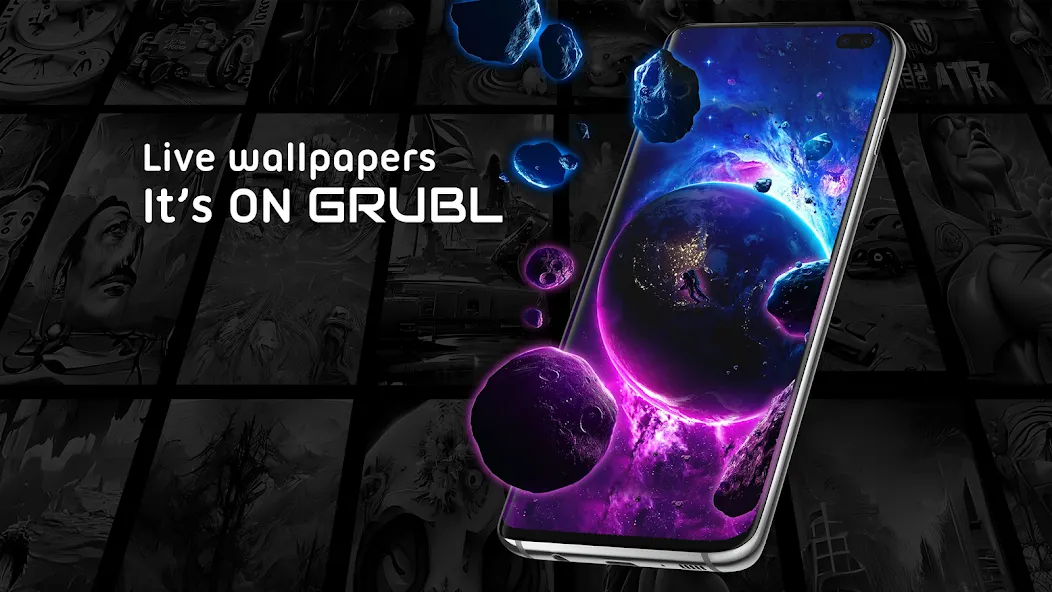 GRUBL™ 4D Live Wallpapers + AI screenshot 26