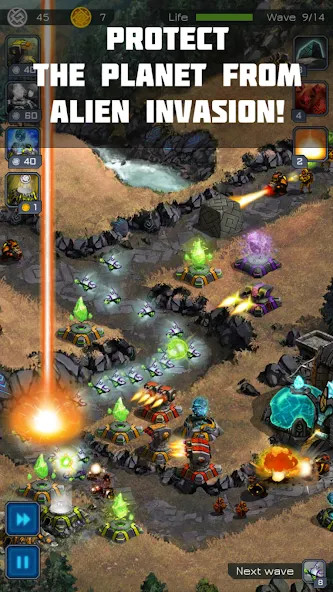 Ancient Planet Tower Defense screenshot 7
