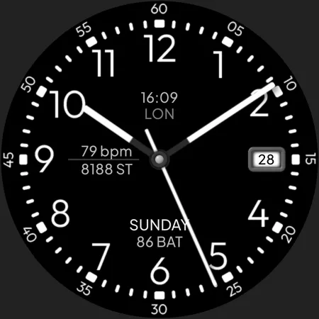 JJ-Analog013 Watch Face screenshot 21