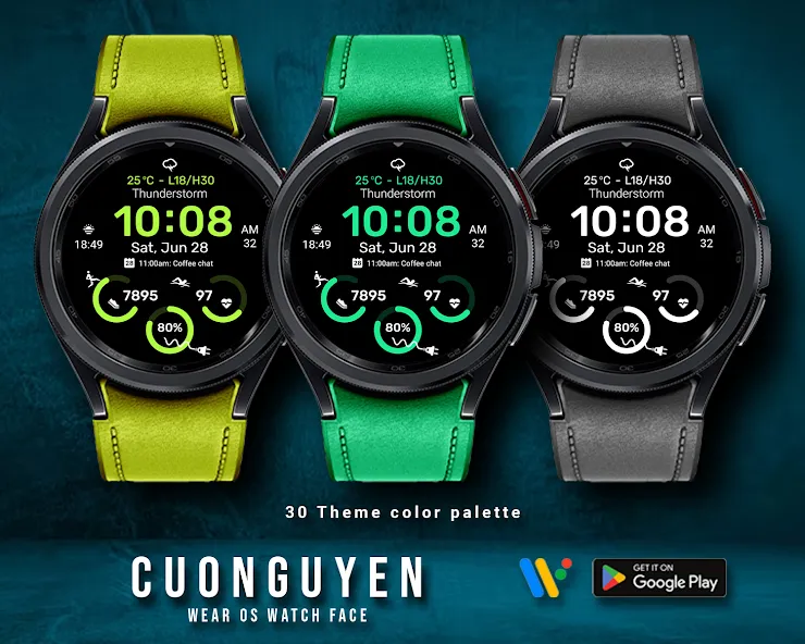 Watch face CNW-36 screenshot 1