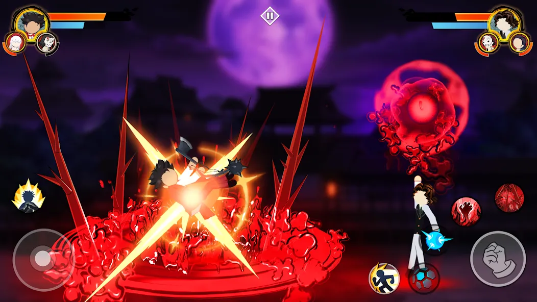 Stickman Demon Fight Warrior screenshot 5