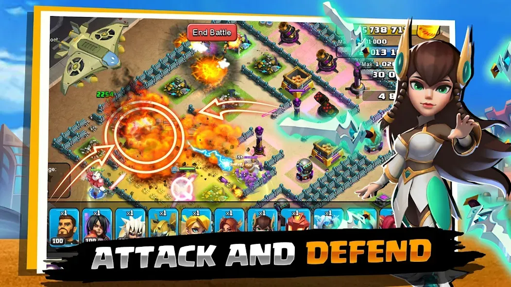 Zombies Clash: Superheroes War screenshot 6