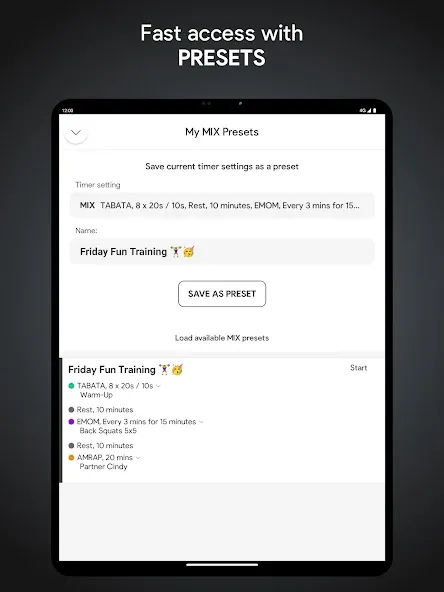 SmartWOD Timer - WOD timer screenshot 15