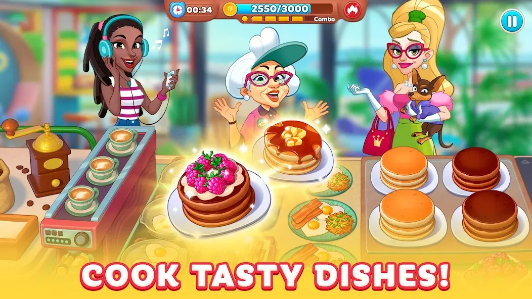 Chef Friends: Cooking Game screenshot 1