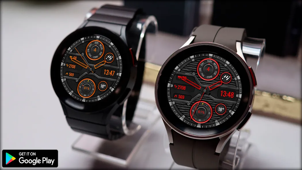 Hibrid Nezer Watch Face screenshot 2