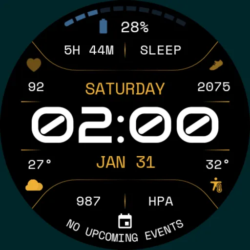 EXD195: Digital Watch Face screenshot 29