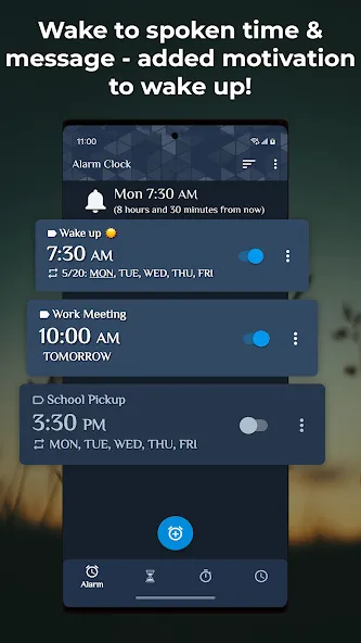 Talking Alarm Clock Beyond screenshot 2