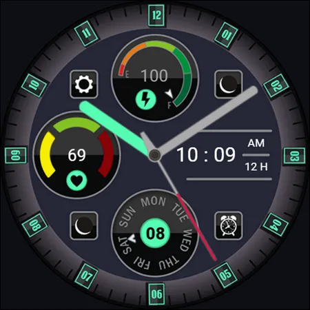 IA50 Hybrid Watchface screenshot 9