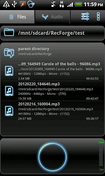 RecForge Pro - Audio Recorder screenshot 2