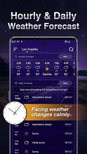 Clima: pronóstico del tiempo screenshot 2