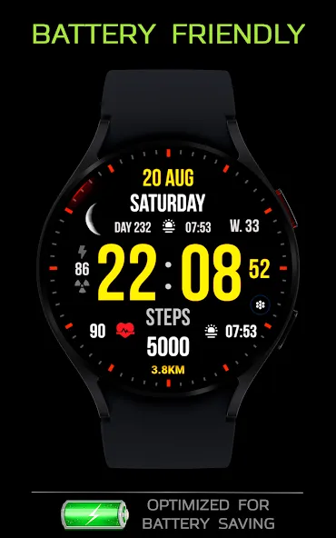 Super InfMod watch face screenshot 6