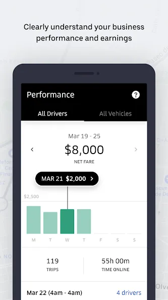 Uber Fleet screenshot 3