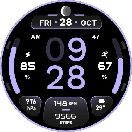 Paramount: Digital Watch Face screenshot 16