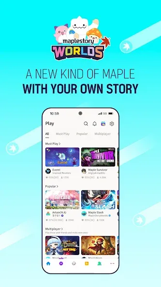 MapleStory Worlds screenshot 1