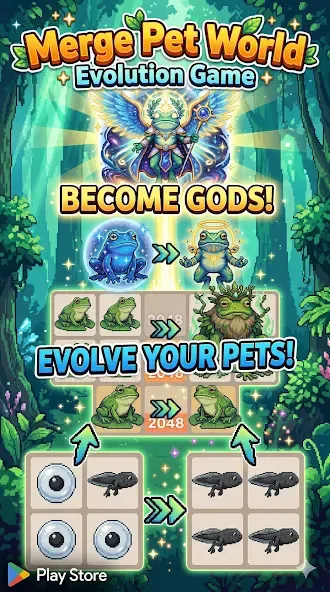 Merge Pet World: Evolution screenshot 4