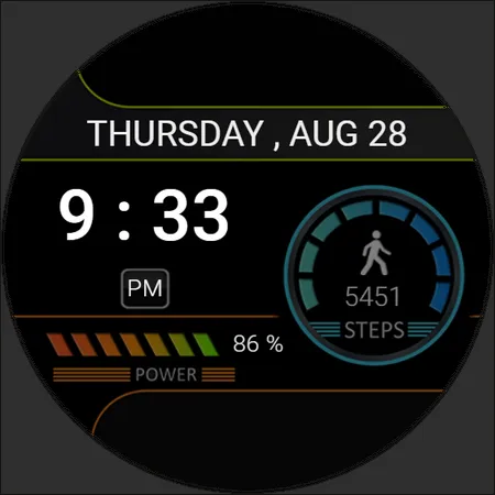 IA87 Digital Watchface screenshot 14