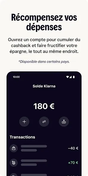 Klarna : gérez votre argent screenshot 5