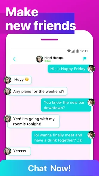 Hooya - ビデオチャット & テキストチャット screenshot 4