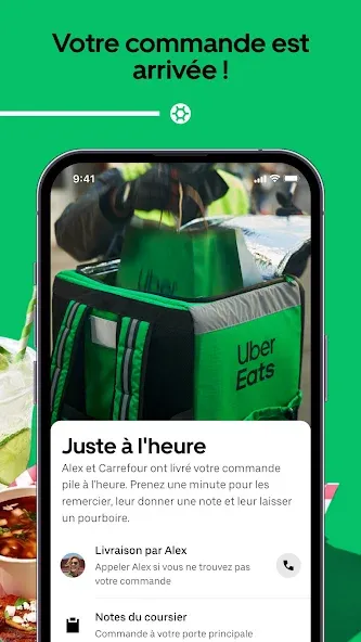 Uber Eats : repas et courses screenshot 7