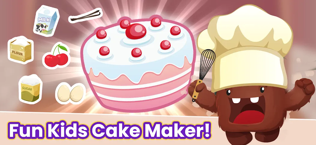 Bake a Cake: Kids Cooking Game screenshot 1