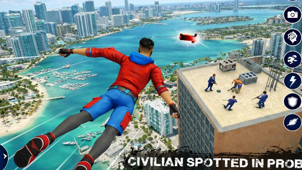 Spider Rope Hero: City Rescue screenshot 1