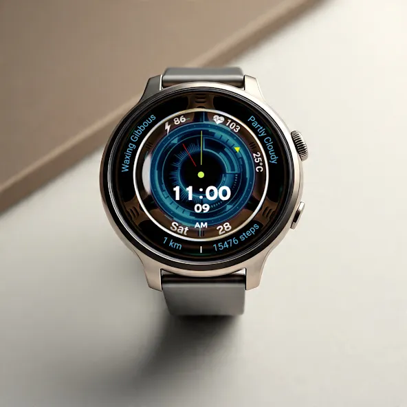 2026 Portal Wear OS Watch Face screenshot 3