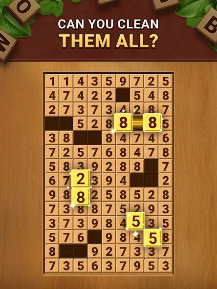 Woodber - Classic Number Game screenshot 9